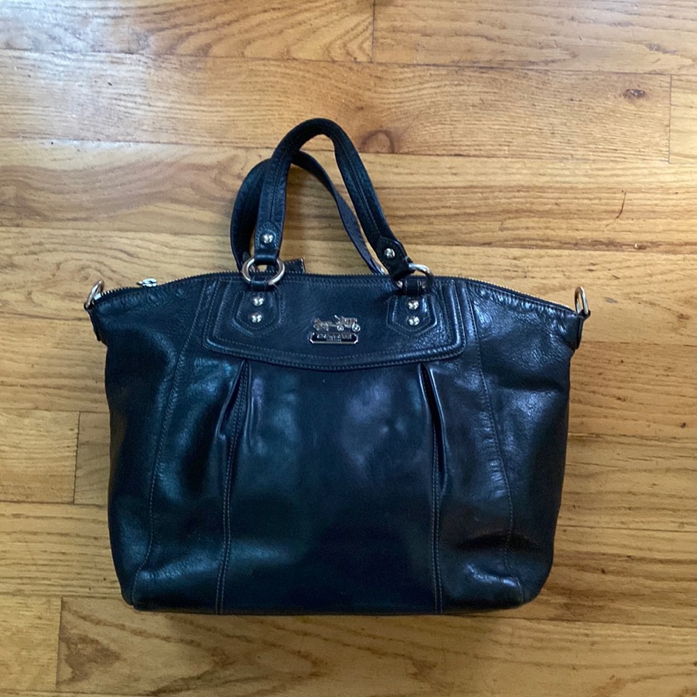 Black Coach shoulder bag
